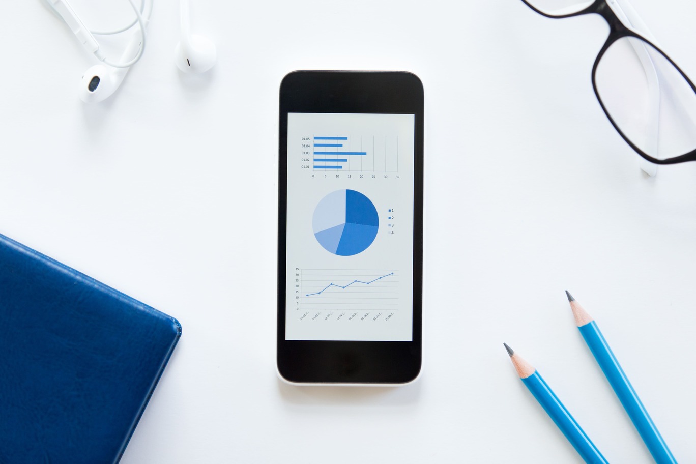 Clean digital spending tracker interface